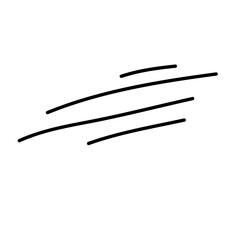 Move line comic doodle