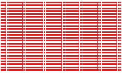 Madras Tattersall Pattern Christmas red lines