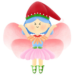 요정,fairy,Christmas,New year,Merry Christmas,Happy new year,Girl