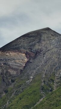 Mount Kanlaon is a complex and active volcano surrounded by several craters and volcanic peaks. Canlaon volcano.