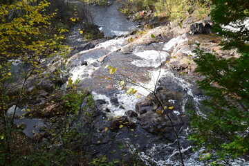 Waterfall of petite rivi&egrave;re Bostonnais