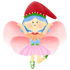 요정,fairy,Christmas,New year,Merry Christmas,Happy new year,Girl