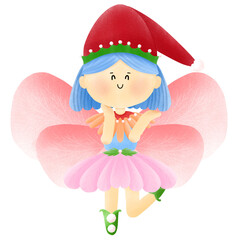 요정,fairy,Christmas,New year,Merry Christmas,Happy new year,Girl