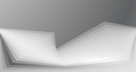 Abstract modern white and gray background