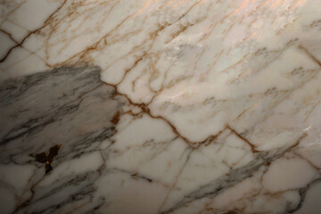 Abstract Marble Background Clean and Simple White Stone with Textured and Marbled Effect