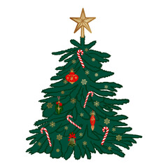 Vintage Christmas Tree