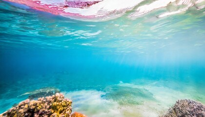 Underwater Waves Background