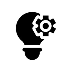 Ideation Glyph Icon