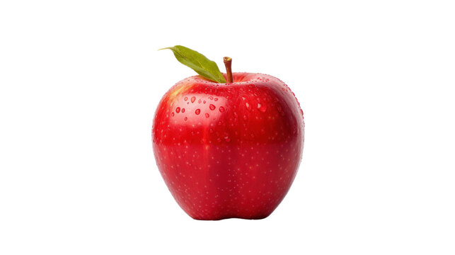 Apple on the transparent background