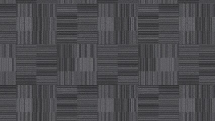 Texture printed carpet material squares lines 2