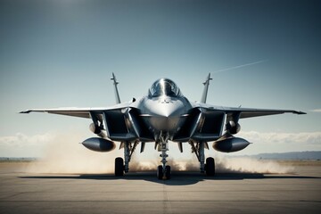 jet fighter flight Ai generated - obrazy, fototapety, plakaty