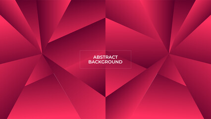 ABSTRACT GEOMETRIC BACKGROUND GRADIENT RED COLOR DESIGN VECTOR TEMPLATE GOOD FOR MODERN WEBSITE, WALLPAPER, COVER DESIGN 
