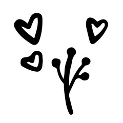 Floral Hand drawn Element