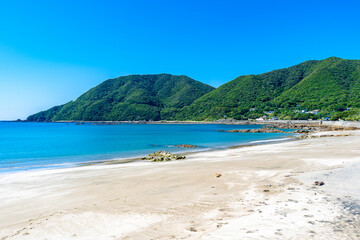 Fototapeta na wymiar 田尻海岸の風景（南大隅町）