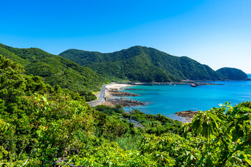 Obraz premium 田尻海岸の風景（南大隅町）