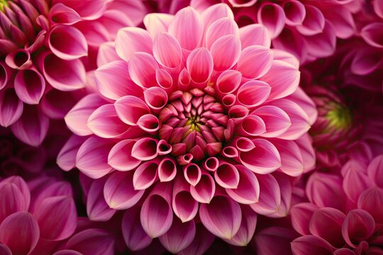  Dahlia flower background.