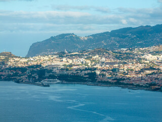 Fototapeta premium Aerial View - Funchal, Portugal