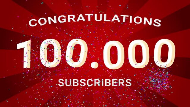 celebration of 1000000 followers subscriber thank you congratulations animation celebration of 1000 followers 10000 100000 10m 1m