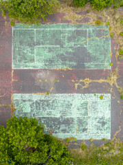Abandoned Tennis Court - Madeira, Portugal