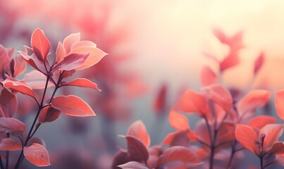 pink plant background