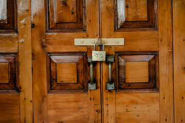 wooden door