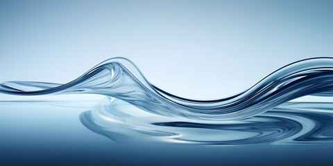 abstract blue water wave background