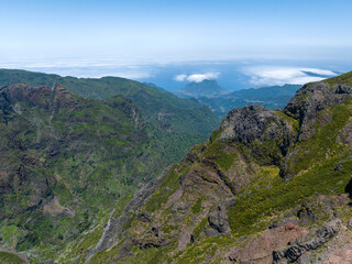 Fototapeta na wymiar Pico do Arieiro - Madeira, Portugal