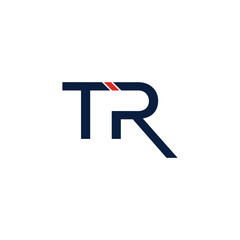 TR Letter Vector Logo