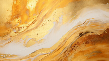 Luxury gold painted background material