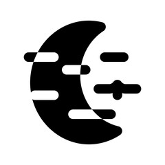 night glyph icon