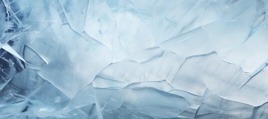 Obraz premium Closeup ice surface cracks or scratched texture background.cold frozen and freeze concepts