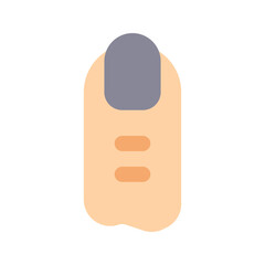 finger flat icon