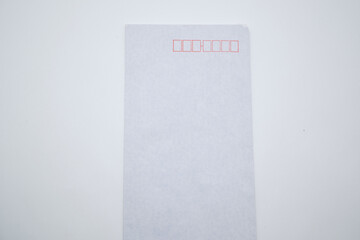 お手紙の封筒のイメージ素材