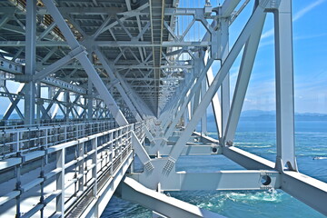 大鳴門橋　徳島　兵庫　渦の道　大橋　海