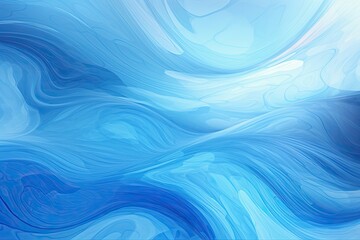 Abstract swirling azure patterns resembling ocean currents. Fluid art and nature's inspiration.
