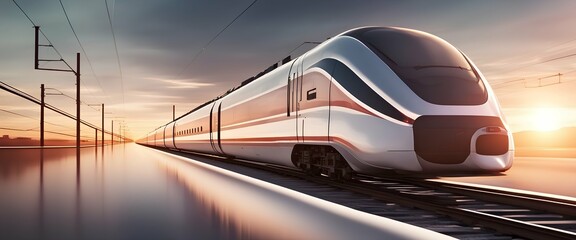 train on the railway