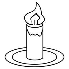 Peace Icon Set in Line Style