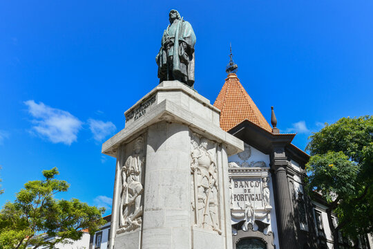 Zarco Monument - Funchal, Portugal