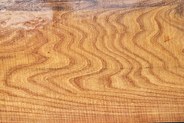 Clean modern wooden background with resin. The texture of old light wood with stain and transparent...