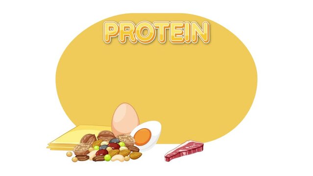 Educational video showcasing the importance of macronutrients: carbohydrates, fat, fiber, and protein.