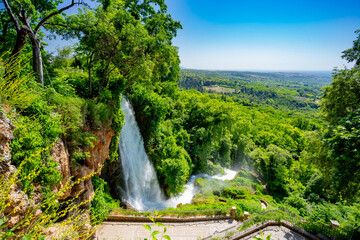 Edessa waterfall and park, Greece