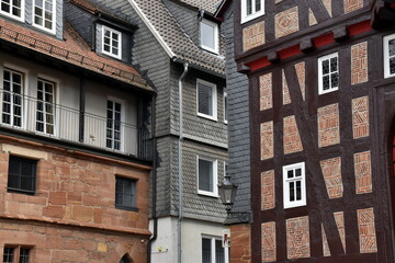 Fachwerkh&auml;user in Frankenberg an der Eder