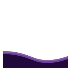 Naklejka premium Business Wave Footer