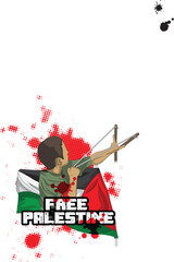 Free Palestie Save Gaza Creative design