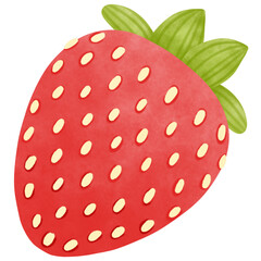 Strawberry Watercolor