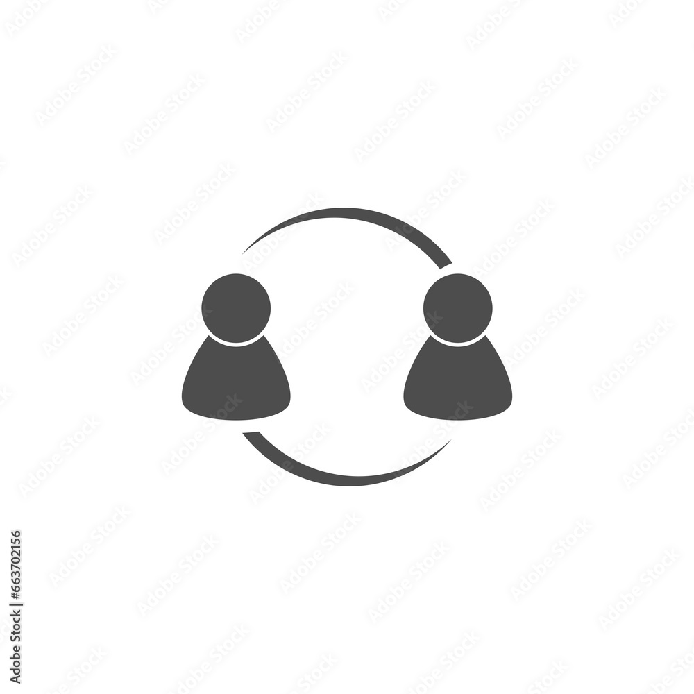 Poster Mentor icon isolated on transparent background