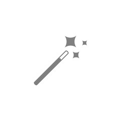 Magic wand icon isolated on transparent background