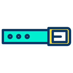 Lineal color Belt icon