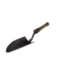 Trowel isolated on transparent