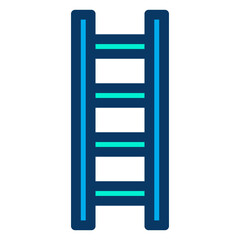 Lineal color Play Ladder icon